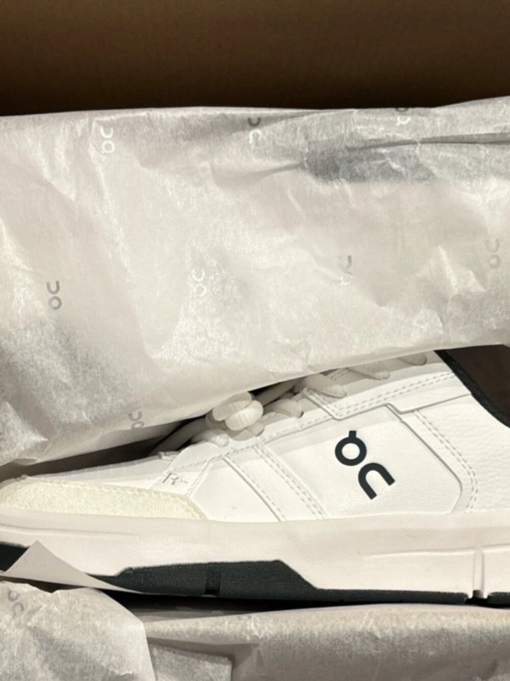 On Cloud The Roger Clubhouse Women’s Size 6 White Evergreen New In Box